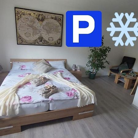 Pension Ringo, Airport Pit Stop, Bahnhof Und Flughafen In Der Naehe 바덴바덴 외부 사진